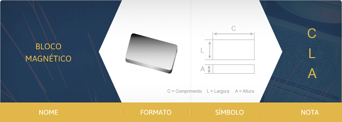 especificações do bloco de neodimio